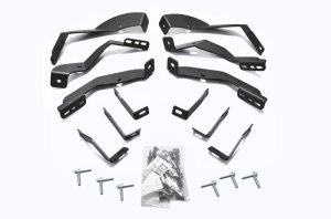 Chevrolet Silverado 2500HD Brackets for Side Steps - Go Rhino - OE Xtreme - `15-`19